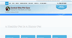 Desktop Screenshot of centralohiopetcare.com